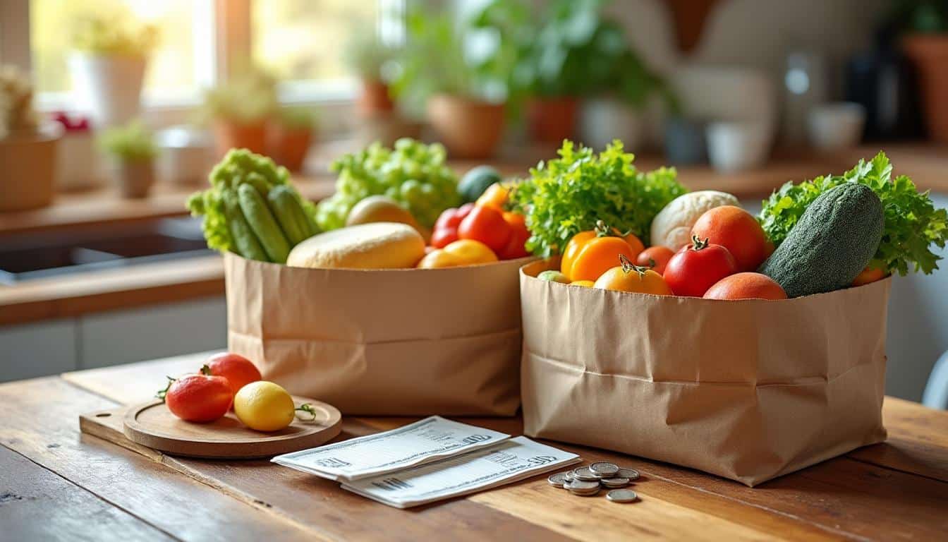 Illustration: Chiffres clés et comparatifs du budget alimentation pour une personne