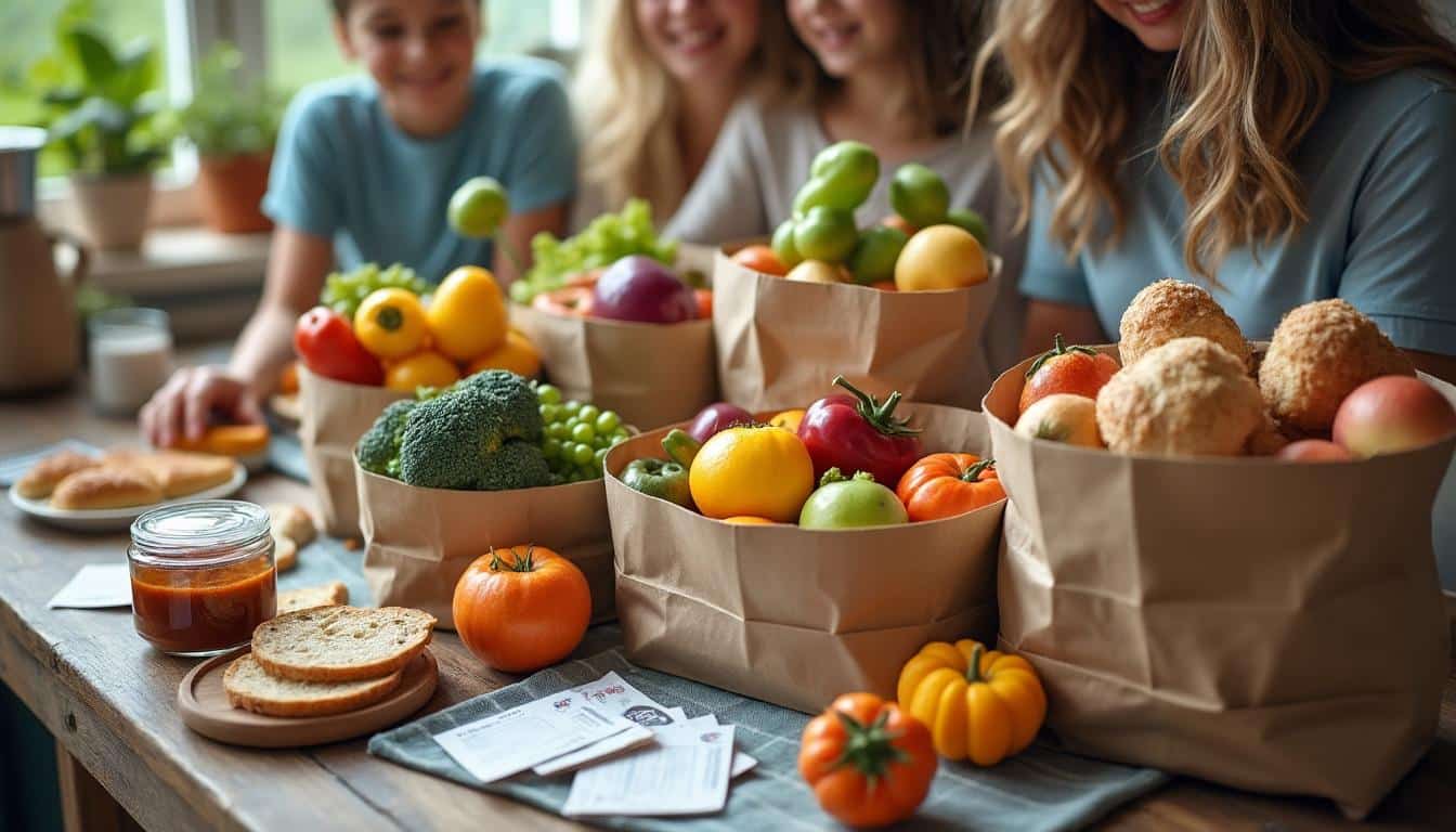 Budget des courses pour 4 personnes par semaine : astuces et exemples