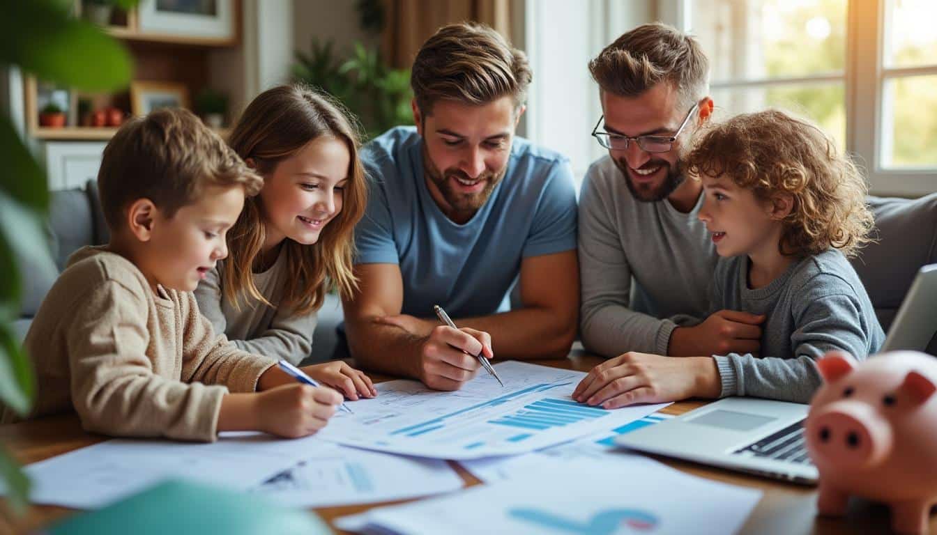Illustration: Chiffres, tendances et évolution du budget moyen de vacances pour une famille de 4 personnes
