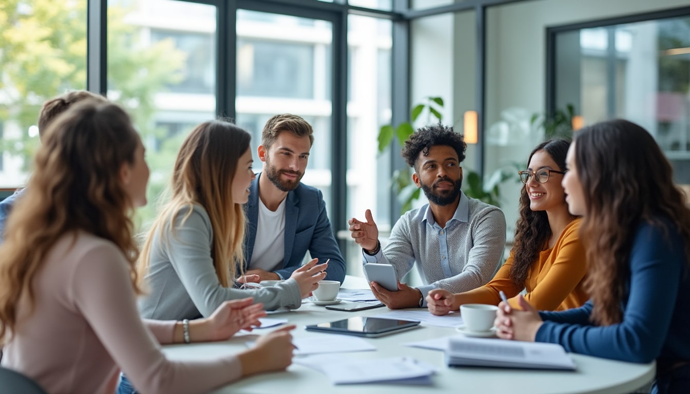 Illustration: Objectifs et finalités de la formation en banque et assurance