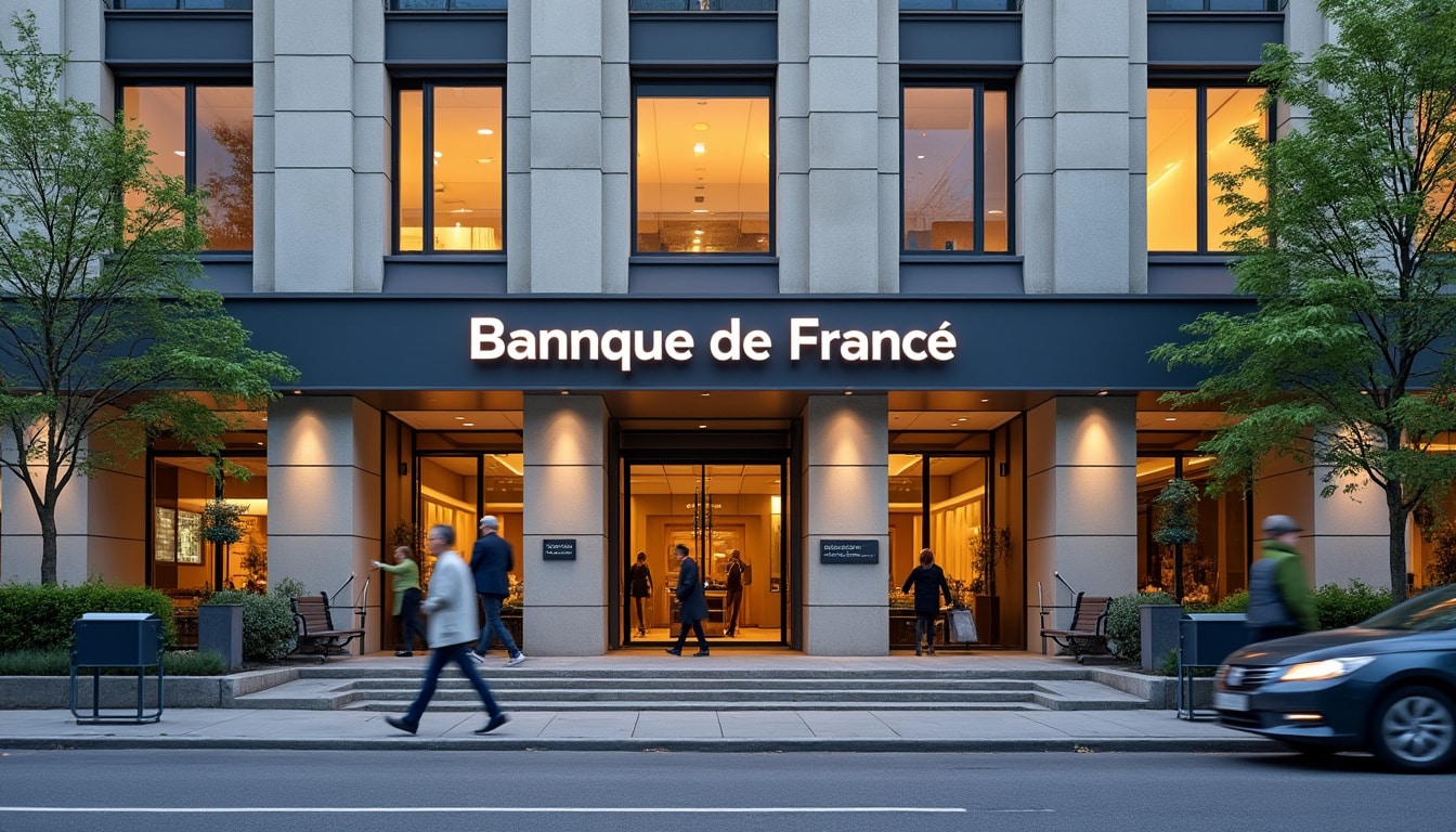 Illustration: Présentation de la Banque de France à Créteil