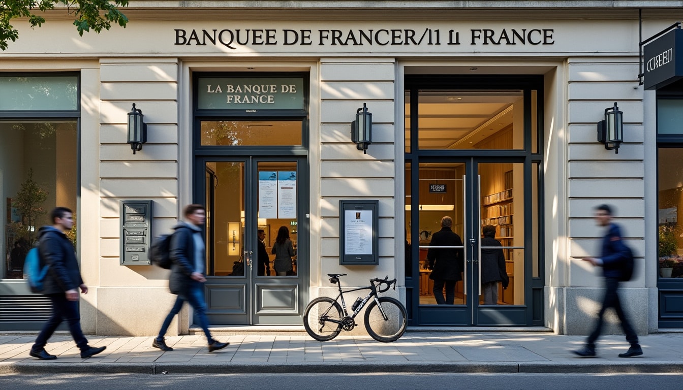 Illustration: Coordonnées et informations pratiques de la Banque de France à Créteil