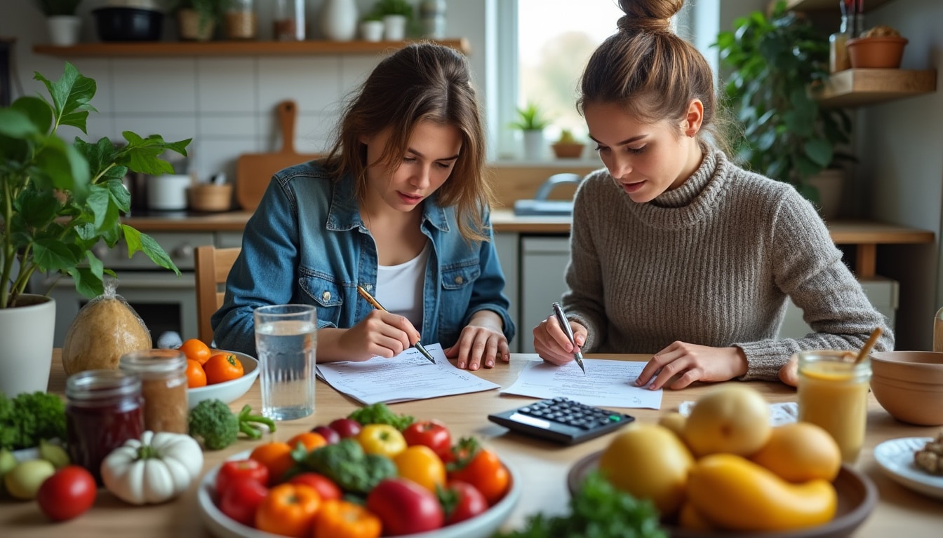 Illustration: Statistiques, chiffres clés et variations du budget alimentaire de 2 personnes