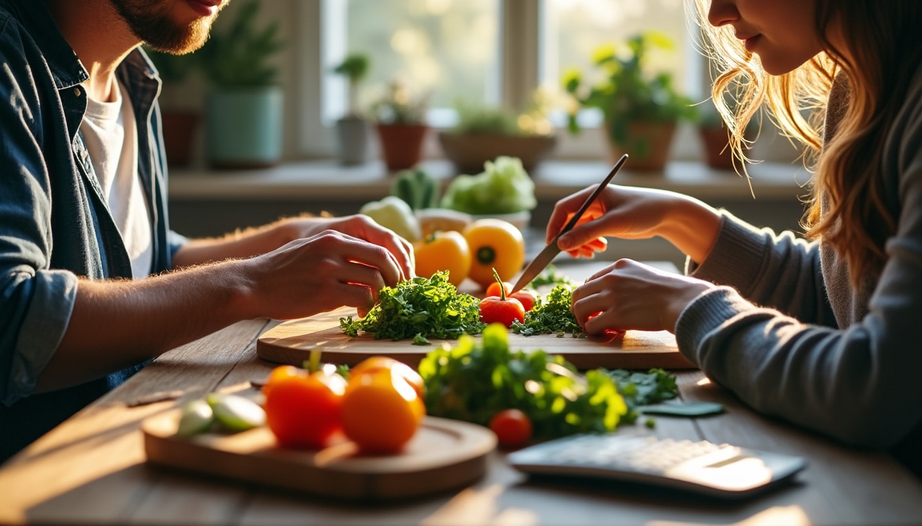 Budget alimentaire de 2 personnes : conseils, exemples et astuces