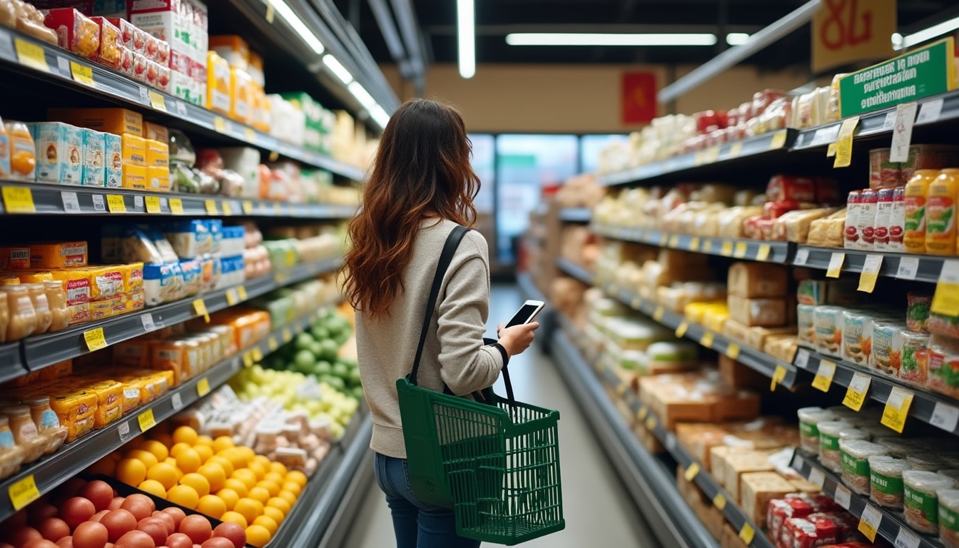 Illustration: Facteurs qui influencent le budget des courses pour 1 personne
