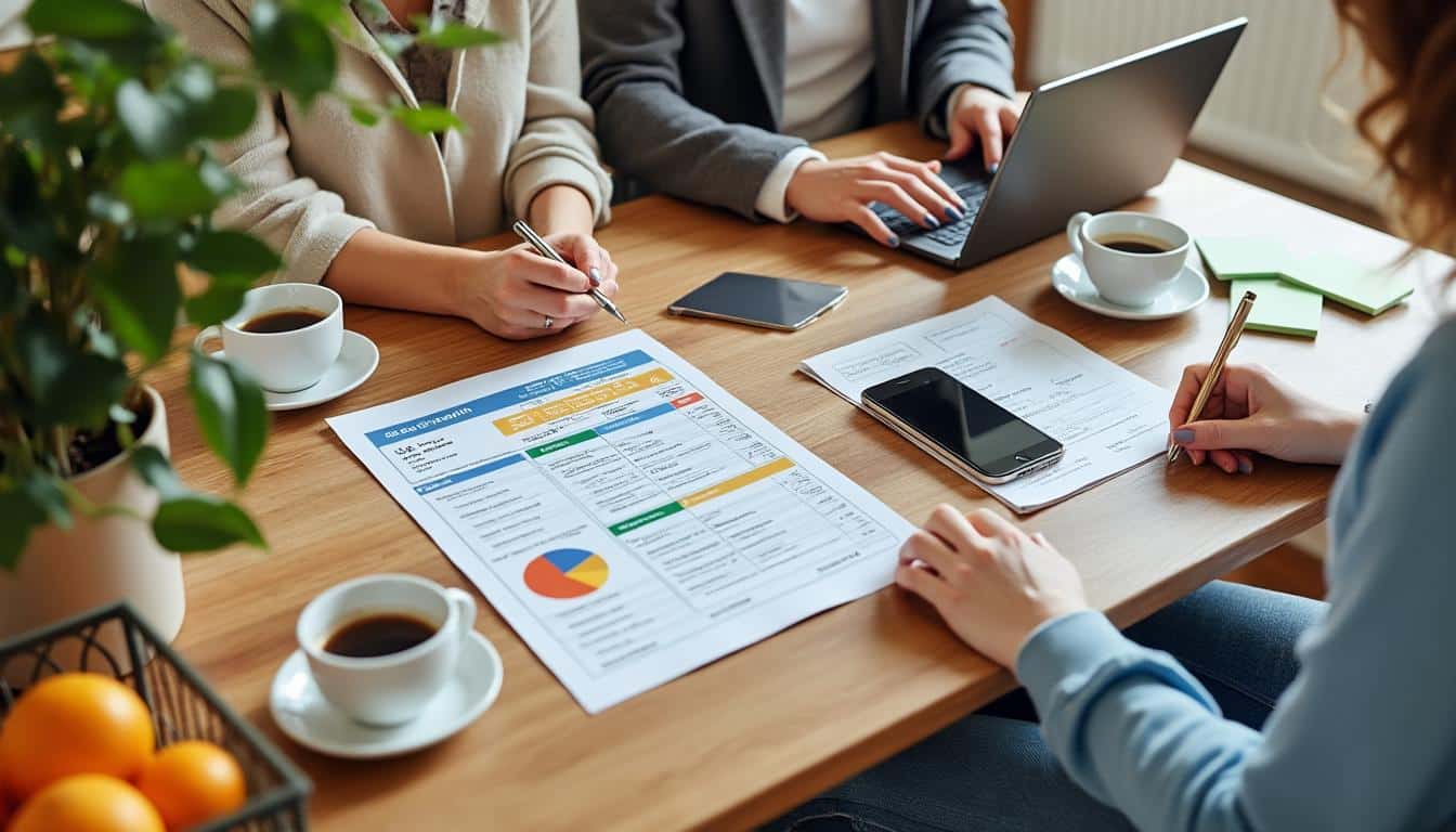 Illustration: Comprendre les bénéfices d’une fiche de budget mensuel PDF gratuit au quotidien