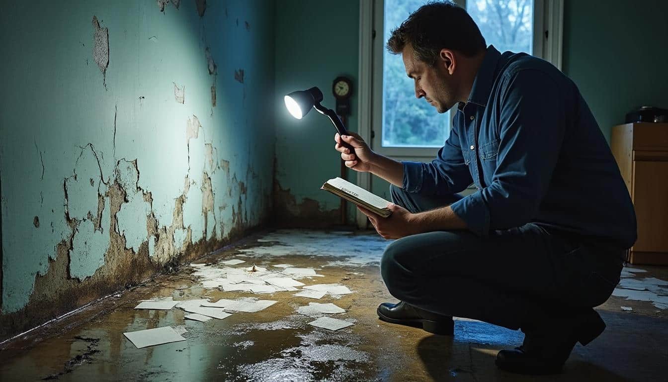 Illustration: Identifier l’origine d’un sinistre habitation dû à un dégât des eaux par fuite