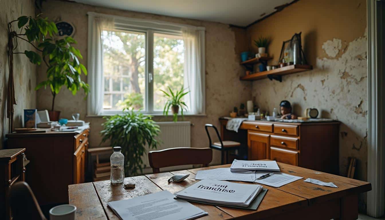 Illustration: Comprendre le sinistre habitation lié à une catastrophe naturelle et la notion de franchise