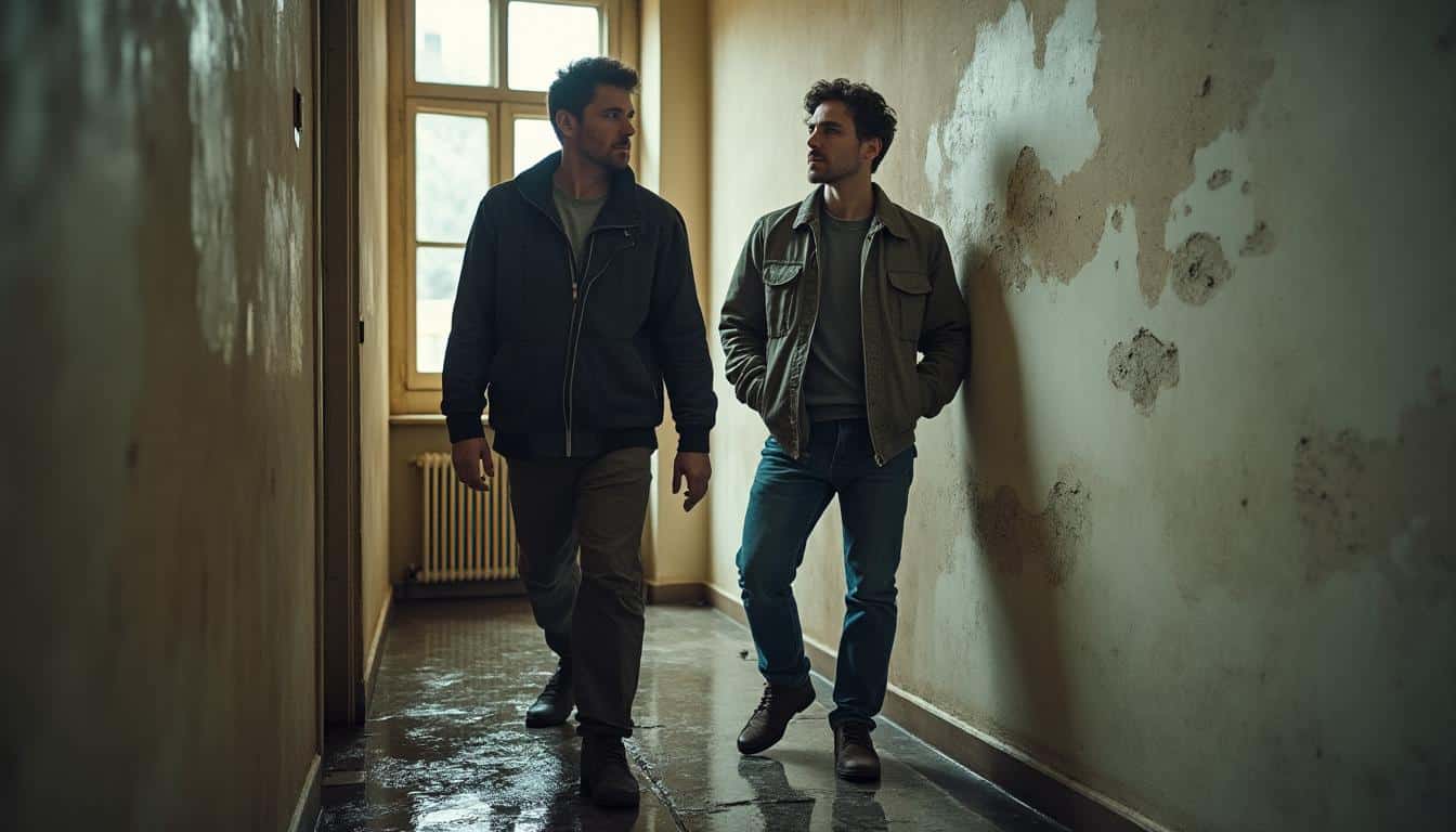 Illustration: Qui est responsable en cas de sinistre en habitation impliquant un voisin ?