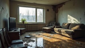 Sinistre en habitation : dégât causé par un voisin et responsabilité, que faire ?