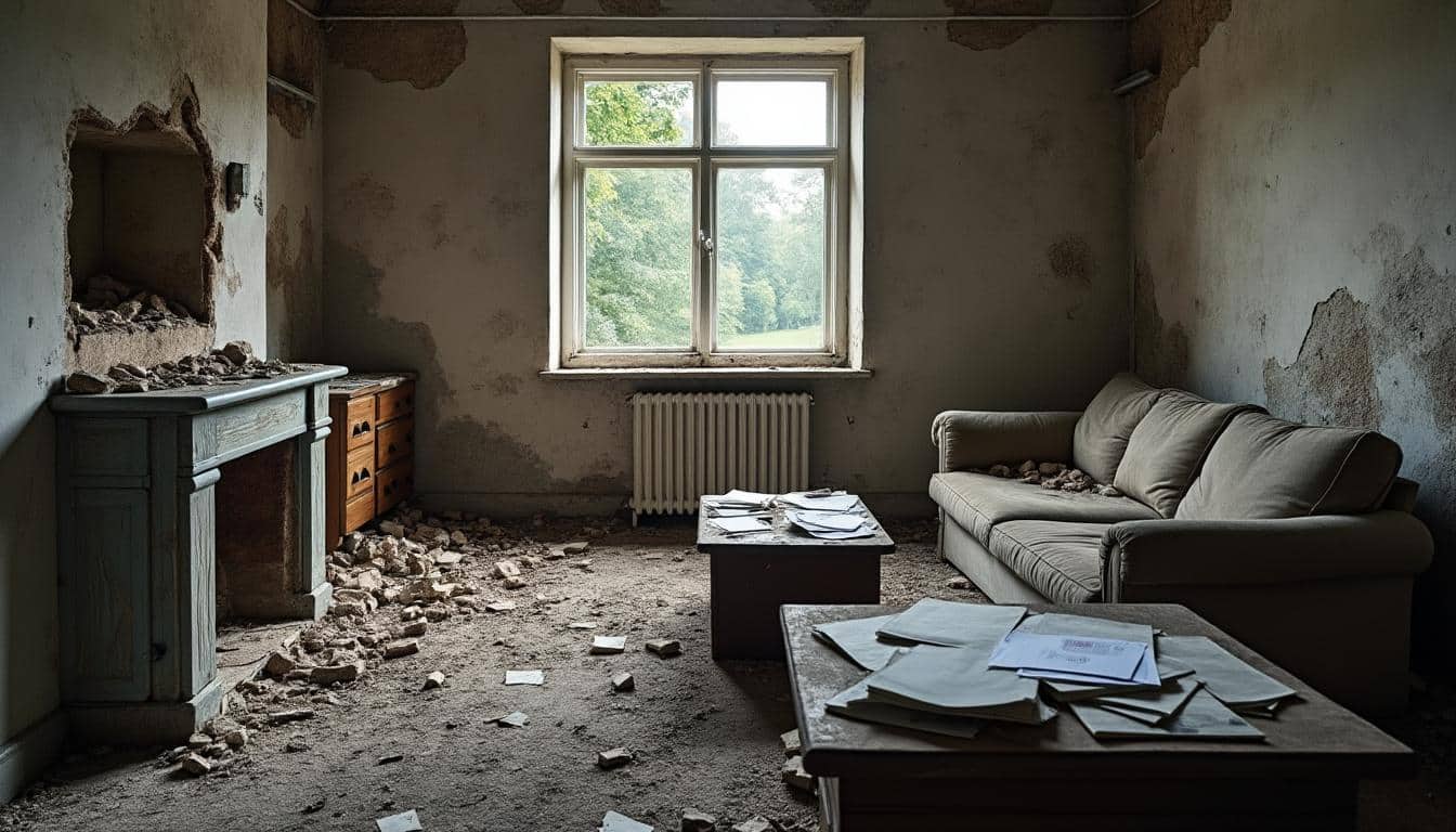 Sinistre habitation effondrement du mur : garanties et démarches clés