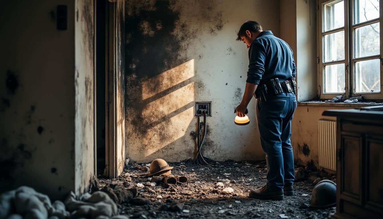 Illustration: Identifier l’origine d’un sinistre incendie en habitation : causes et méthodes