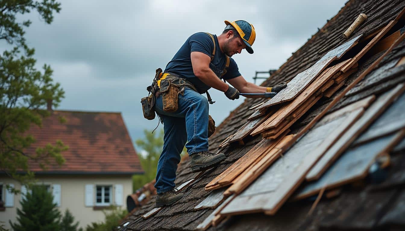 Sinistre d’habitation en cas de tempête : réparation de toiture, démarches et conseils