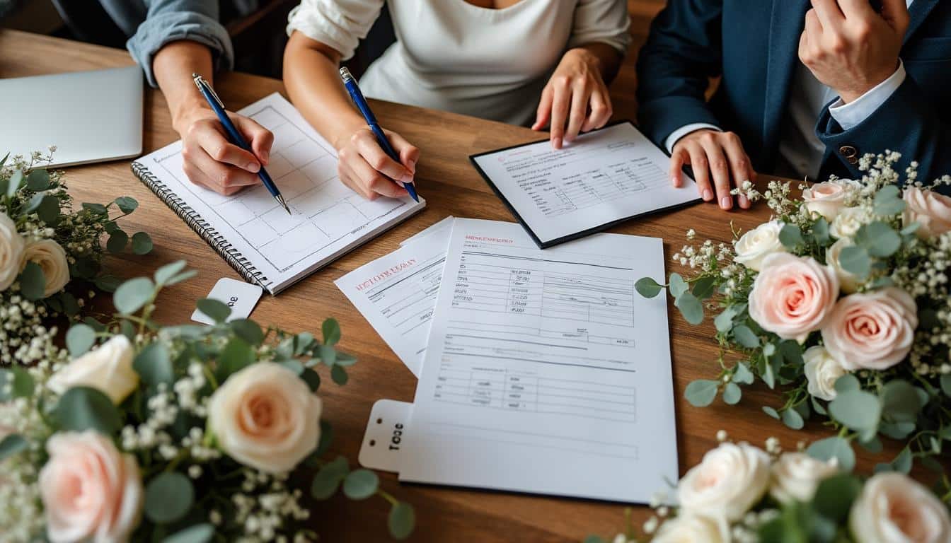 Illustration: Comment décomposer le budget des fleurs pour un mariage réussi