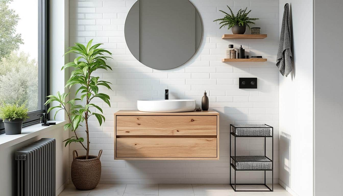 Illustration: Choisir les matériaux et équipements économiques pour une salle de bain stylée