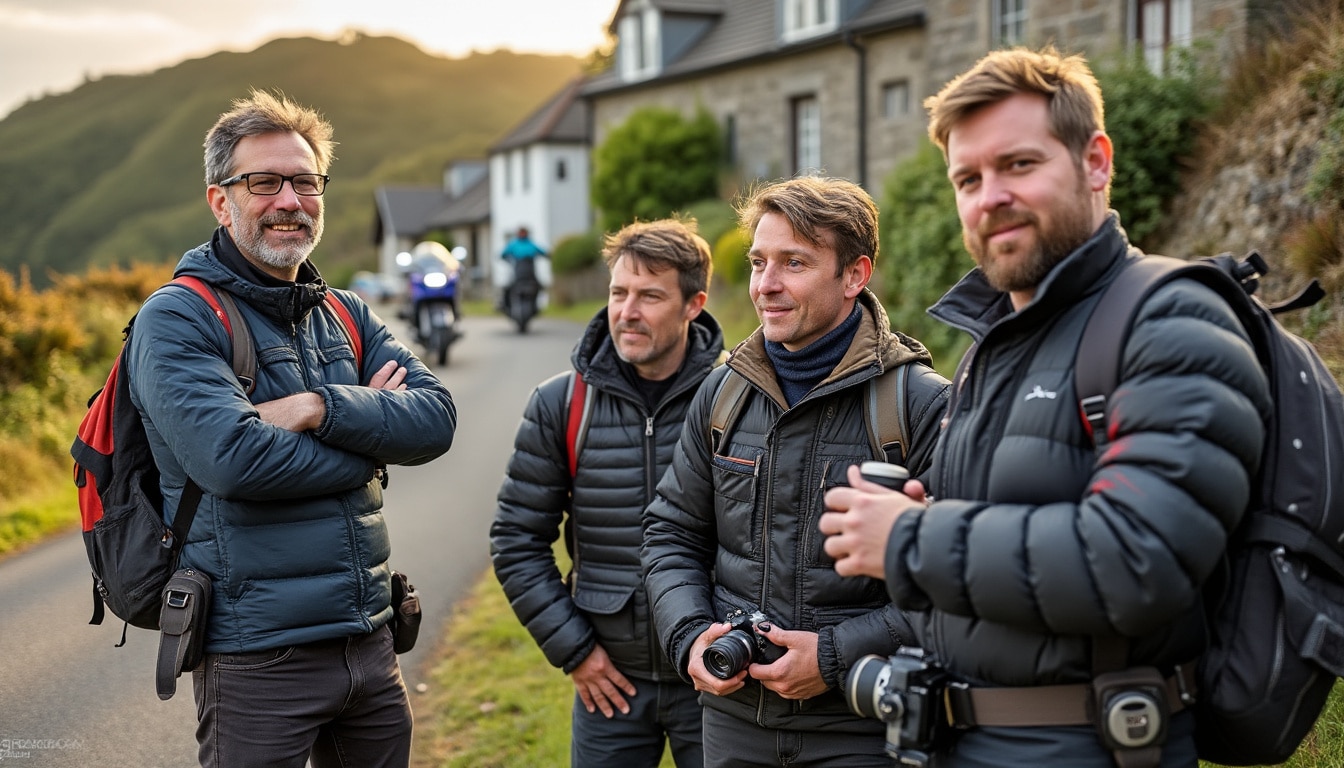 Illustration: Découvrir le Tourist Trophy et son cadre unique sur l’Île de Man